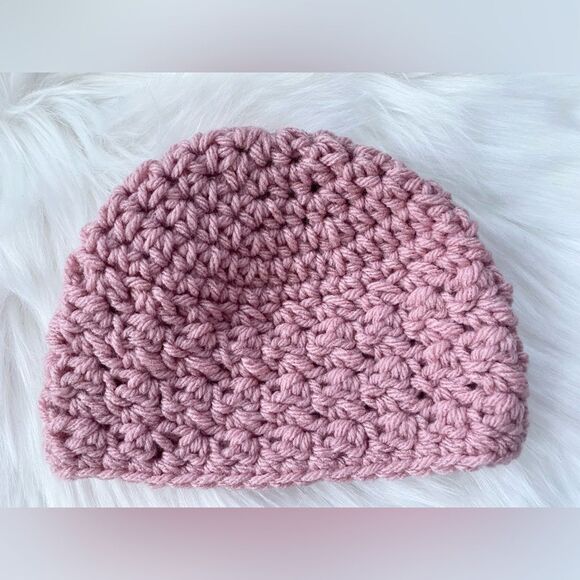 Set of 3 Baby Girl Crochet Hats Punk Yellow - Picture 6 of 6